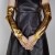  sexy layer leather glovecoslay woman sexyD tube watch-face glove