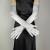 retro wind long satin face elasticity color glove wedding glove apparel fitting