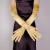 retro wind long satin face elasticity color glove wedding glove apparel fitting