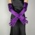 retro wind long satin face elasticity color glove wedding glove apparel fitting