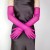 sexy elegant lady super Thin long style black summer Sunscreen glove elasticity lace gauze eyes glove