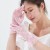 summer thin style flower lace glove lady short style black white big color bride wedding glove