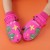  Non-slip velvet glove warm Winter Outdoor skiing Waterproof glove cartoon child thick glove