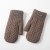 man autumn Winter woolen velvet glove Outdoor knitting warm bag glove thick Double layer wind glove