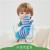 child velvet glove autumn Winter Stripe Outdoor warm bag glove samll glove