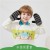child velvet glove autumn Winter Stripe Outdoor warm bag glove samll glove