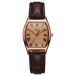 lady quartz watch-face  retro belt watch woman student bref watch woman
