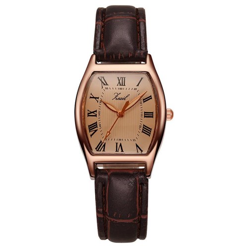 lady quartz watch-face  retro belt watch woman student bref watch woman