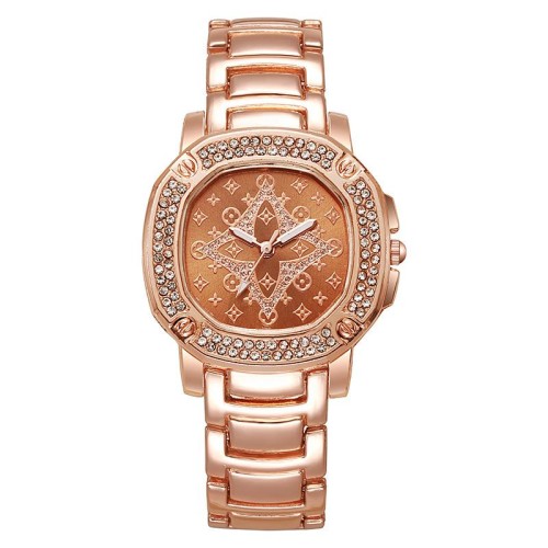 retro samll high wrist-watches brief student style steel belt quartz watch-face Waterproof lady  watch-face