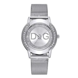 Double damond crcle damond surface belt lady watch  quartz gft watch