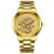 steel belt day watch Busness man wrst-watches gft man quartz watch-face