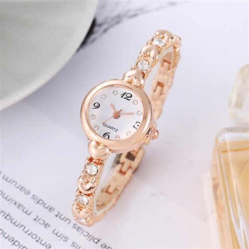 occdental style fashon trend wrst-watches steel belt watch fashon bref calbraton lady Bracelets watch