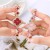  style clover lady damond fashon lesure Bracelets woman watch