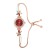  style clover lady damond fashon lesure Bracelets woman watch