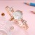  watch woman bref temperamentns retro color Shells surface wrst-watches