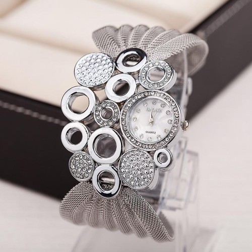 occdental style belt damond lady watch  personalty fashon watch-face