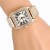steel belt lady watch fashon trend belt bangle quartz watch-face damond watch woman style