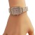 Bracelets watch square fully-jewelled woman watch-face