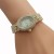 Bracelets watch square fully-jewelled woman watch-face