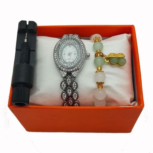 snake watch Rome fully-jewelled woman watch-face gft