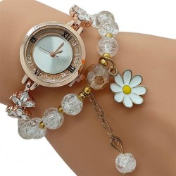 Bracelets watch square fully-jewelled woman watch-face