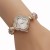 Bracelets watch square fully-jewelled woman watch-face