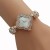 Bracelets watch square fully-jewelled woman watch-face