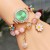 Bracelets watch fully-jewelled woman watch-face gft