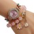 Bracelets watch fully-jewelled woman watch-face gft