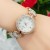 fashon damond lady watch twnng flower watch woman style quartz watch-face