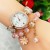 fashon damond lady watch twnng flower watch woman style quartz watch-face