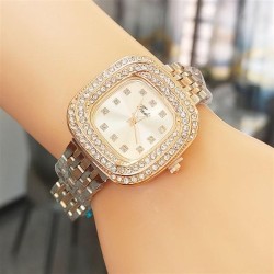 fashon temperament quartz watch-face damond watch square watch lady dasy watch