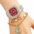 fashon temperament quartz watch-face damond watch square watch lady dasy watch