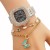fashon temperament quartz watch-face damond watch square watch lady dasy watch