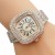 square fully-jewelled watch lady fashon watch butterfly Bracelets square watch