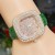 square fully-jewelled watch lady fashon watch butterfly Bracelets square watch