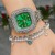 square watch fashon Bracelets watch trend woman watch-face fully-jewelled Rome dgt quartz watch-face woman