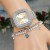 square watch fashon Bracelets watch trend woman watch-face fully-jewelled Rome dgt quartz watch-face woman