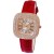 fashon square fully-jewelled quartz watch-face woman th damond dal trend temperament grl student wrst-wat