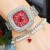  clover Bracelets watch lady damond fashon quartz watch-face