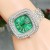  clover Bracelets watch lady damond fashon quartz watch-face