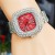  clover Bracelets watch lady damond fashon quartz watch-face