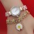  square fully-jewelled lady wrst-watches fashon luxurous grl student watch love Bracelets