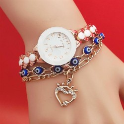 fashon trend Bracelets watch woman student quartz watch-face dgt bref cat temp..