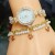 ( Silver++++)Bracelets watch Rome fully-jewelled woman watch-face gft