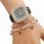  damond watch stanless steel Bracelets lady wrst-watches