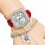 fashon damond lady watch woman watch-face quartz watch-face wrst-watches samll love Bracelets