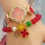  lady fashon fully-jewelled quartz wrst-watches square dal student lesure watch Bracelets
