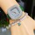 Bracelets watch clover woman watch-face
