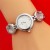 square watch Bracelets fashon trend woman watch-face damond belt quartz lady watch